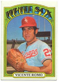 1972 Topps Baseball Cards      499     Vicente Romo
